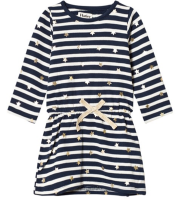 Starry Stripes French Terry Dress  - 7