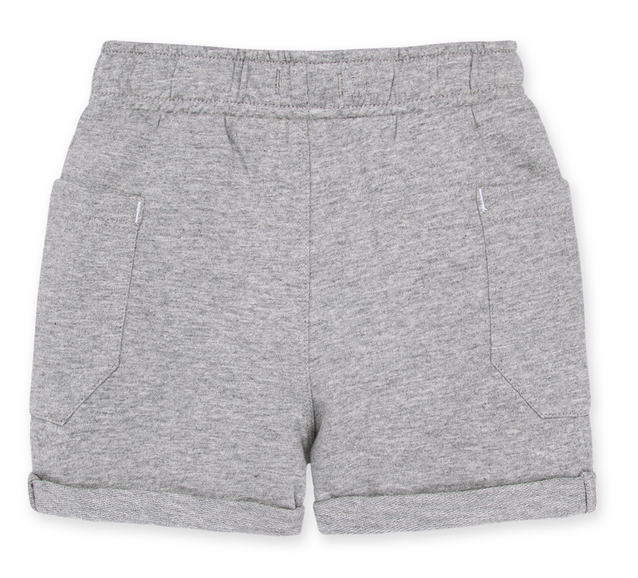 French Terry Rolled Cuff Short