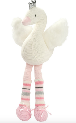 Knittie Swan Stuffie