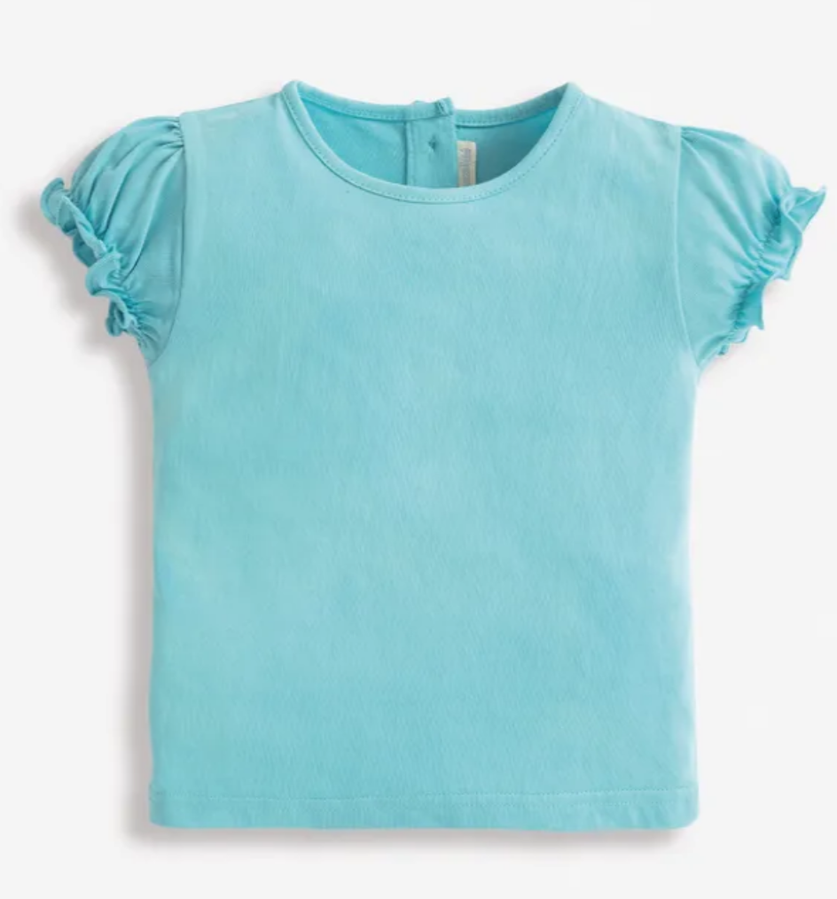 Pretty t-shirt turquoise
