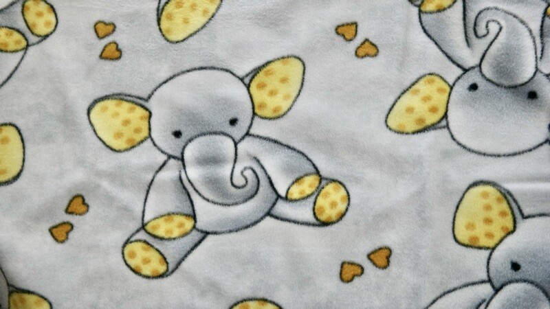 MROB Grey Elephant with Hearts