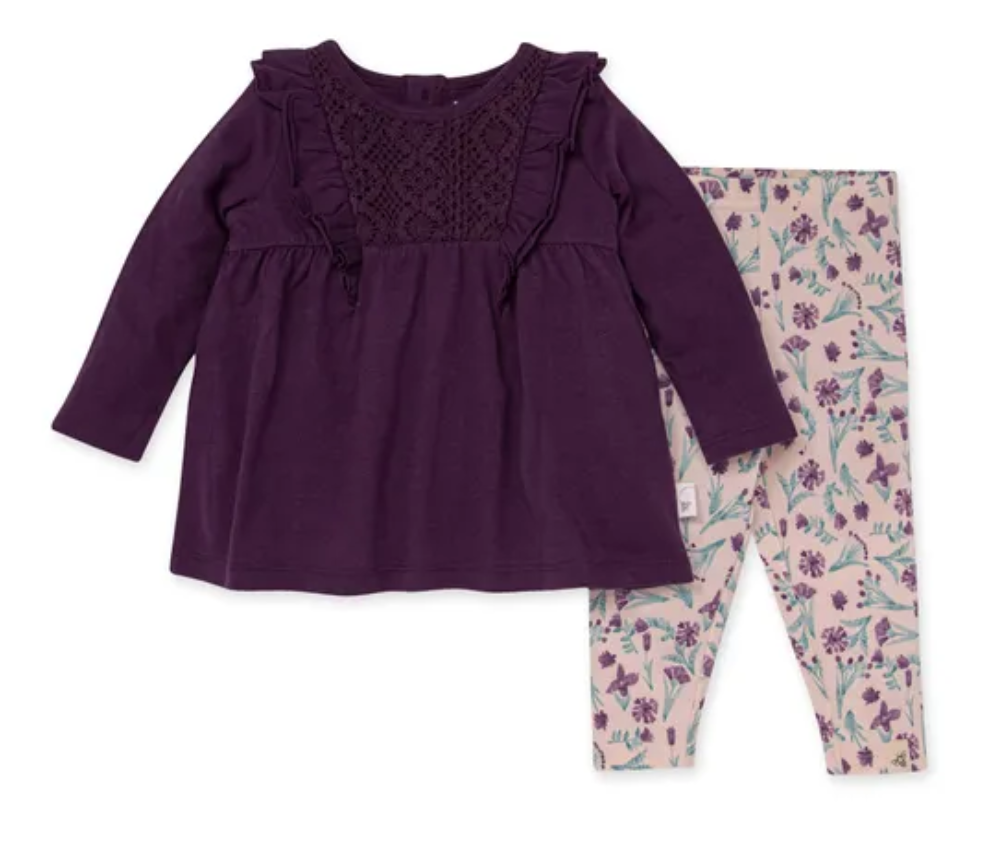 Crochet Tunic Set, Size: 12mo