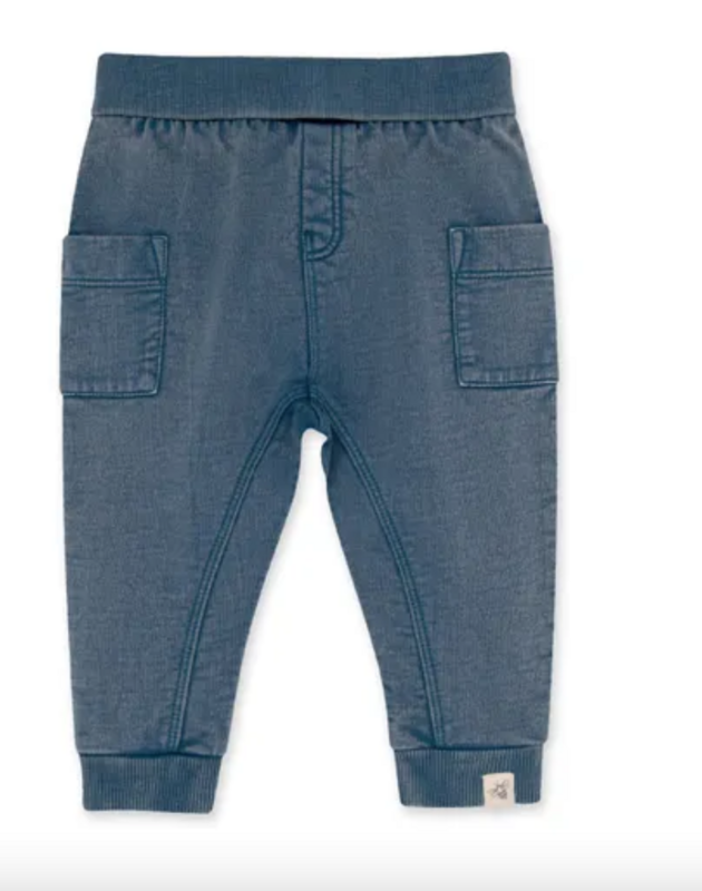 French Terry Acid Wash Haren Pant