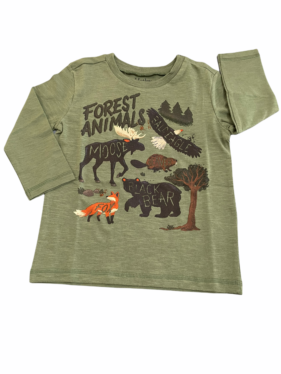 Forest Animals Long Sleeve tee