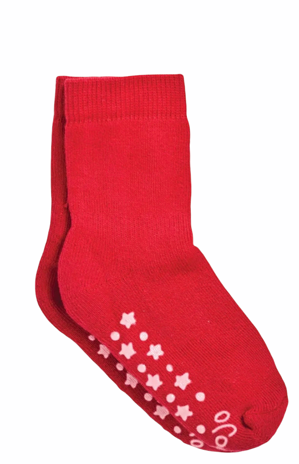 extra thick socks red