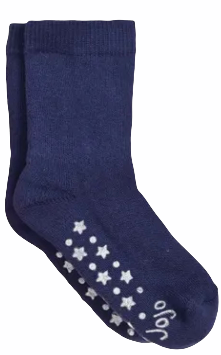 extra thick socks navy blue