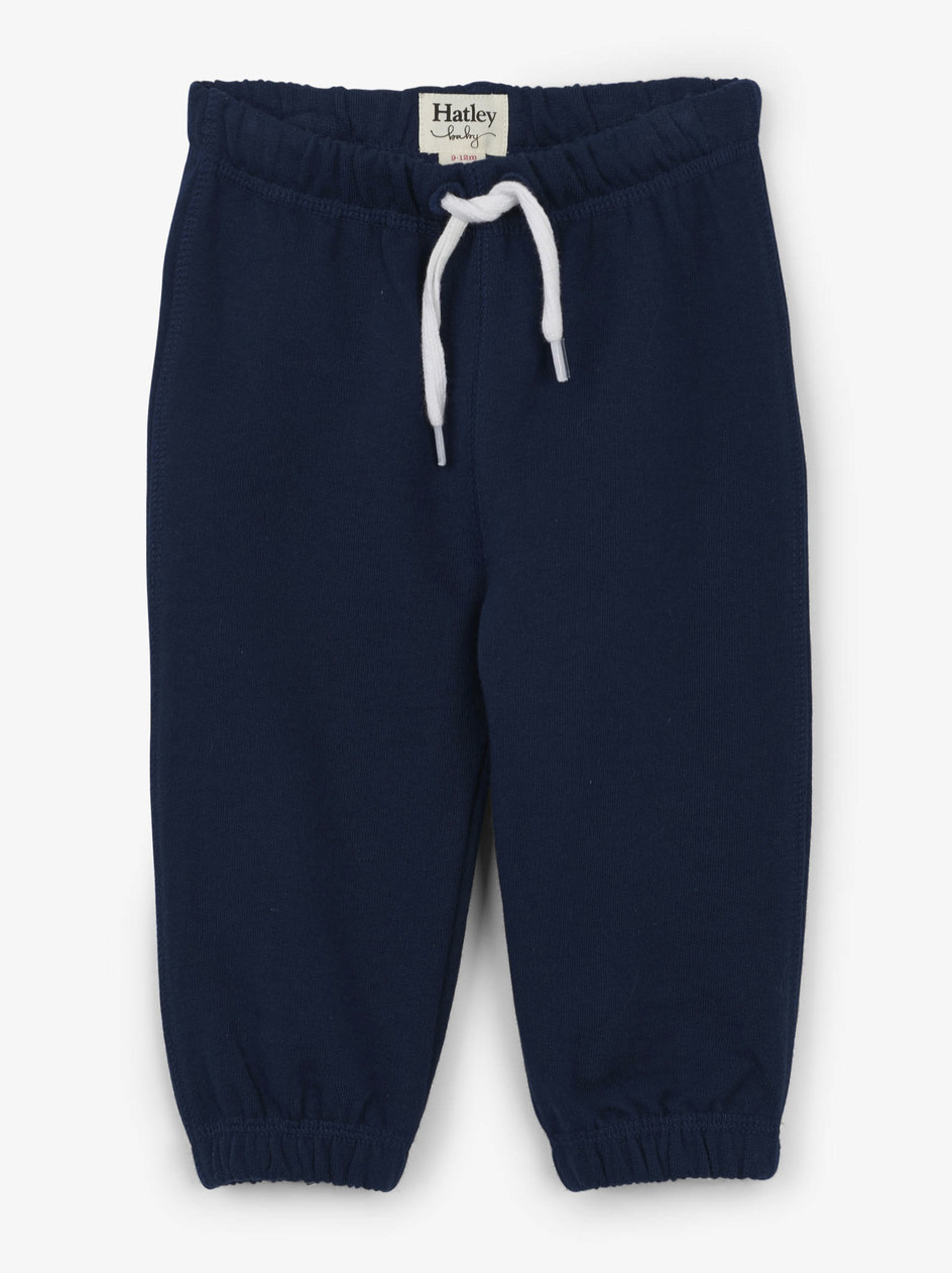 Navy French Terry Joggers