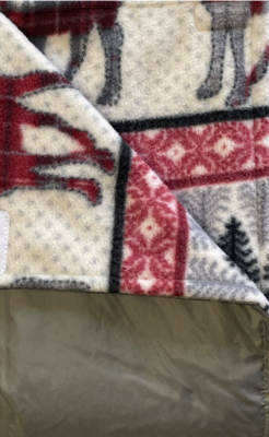 MROB Grey Fair Isle Moose