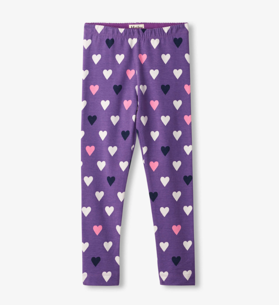 Graphic Hearts Leggings