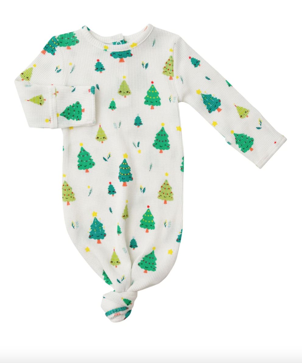Happy Christmas Tree knotted Gown