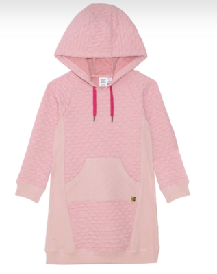 Quilted Dress With Pocket Light Pink