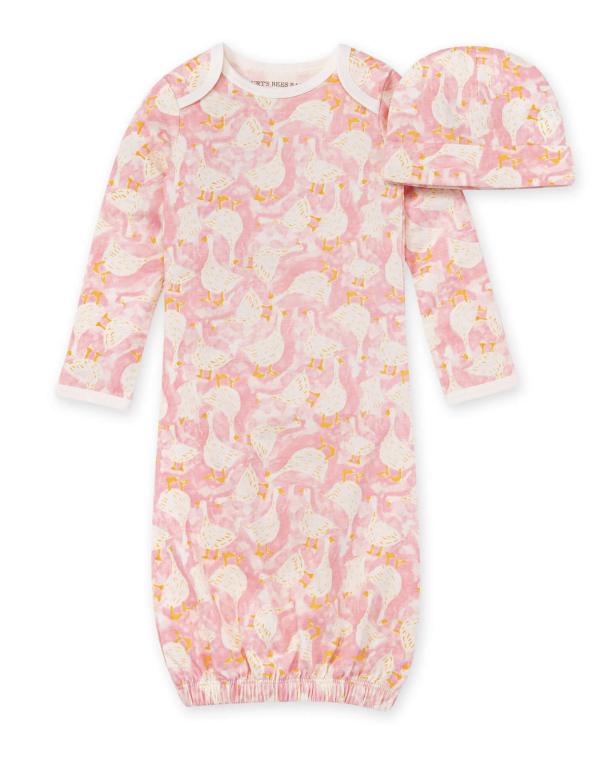 waddle waddle gown and hat set piggie