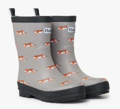 Roaming Tigers Matte Rain Boots