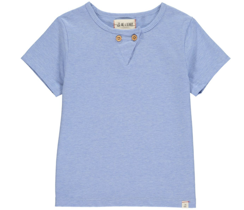 SCHOONER slub tee blue