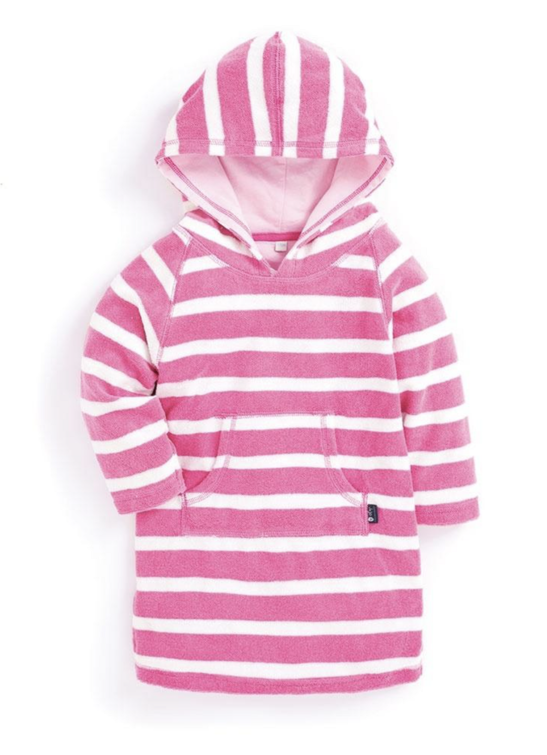 Stripe Towelling Pull On Orchid 12-24 mos.