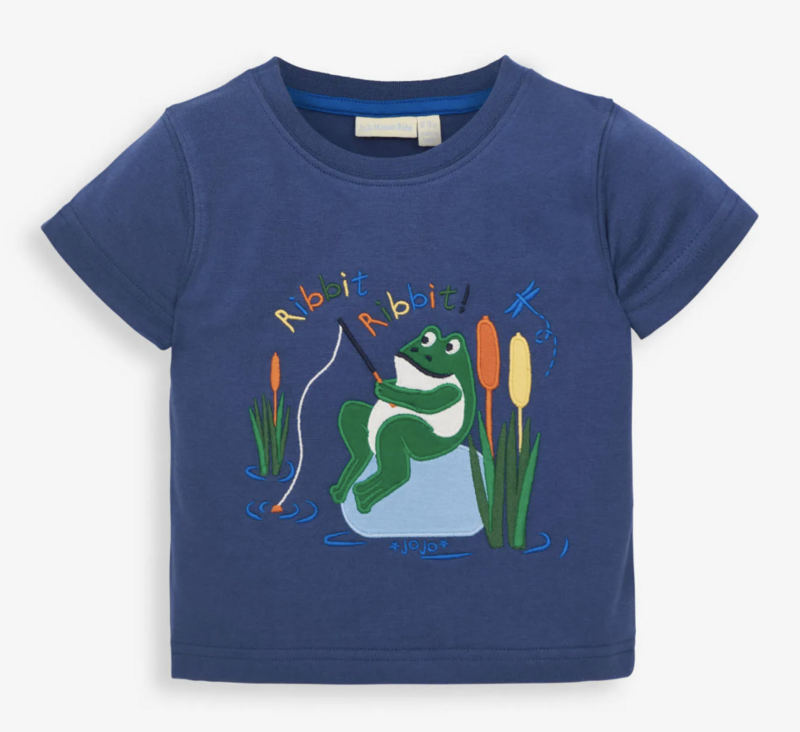 Fishing Frog T-Shirt 12-18 mos.