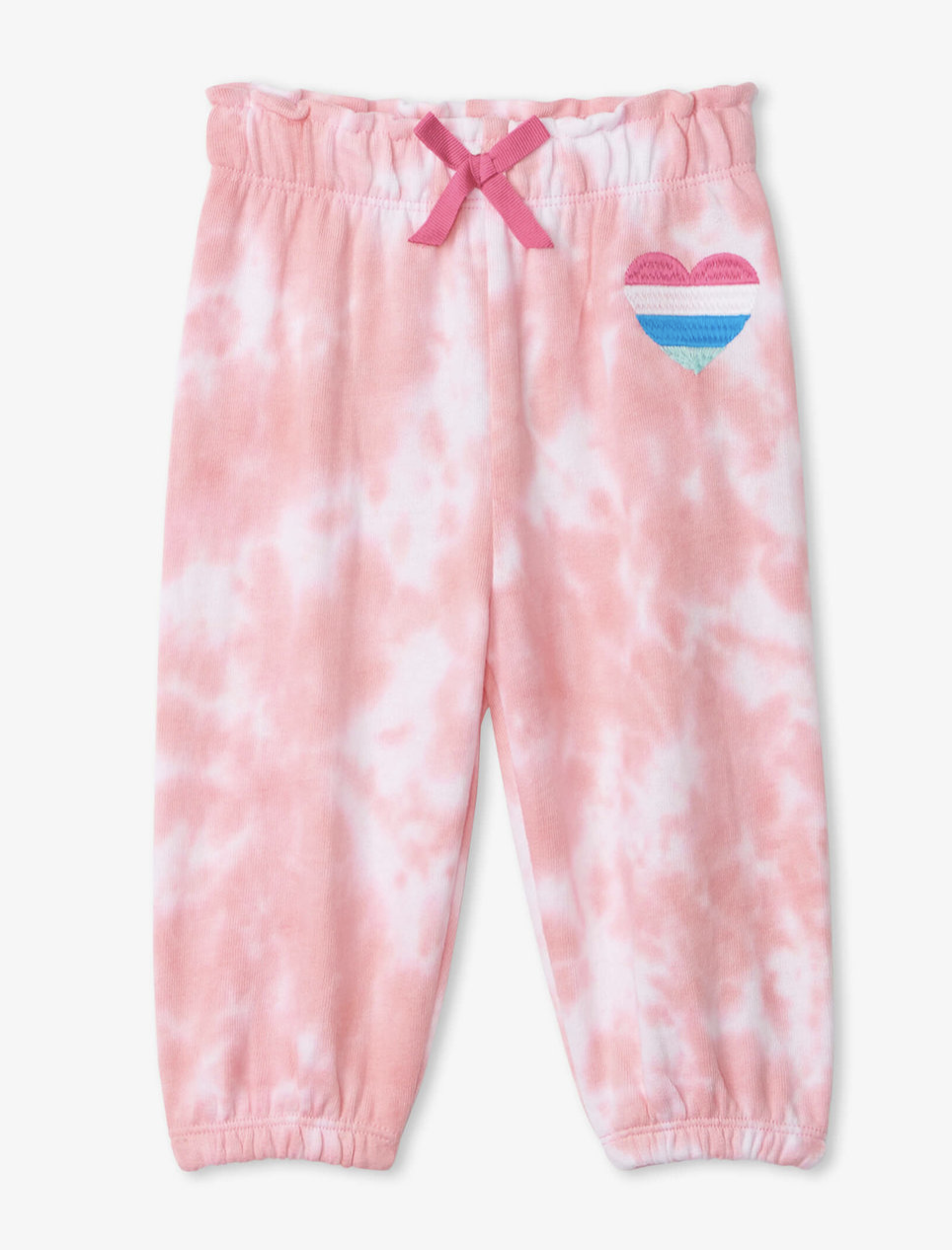 Pink Tie Dye Baby Joggers