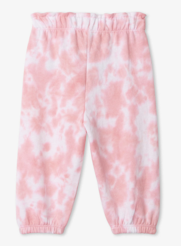 Pink Tie Dye Baby Joggers
