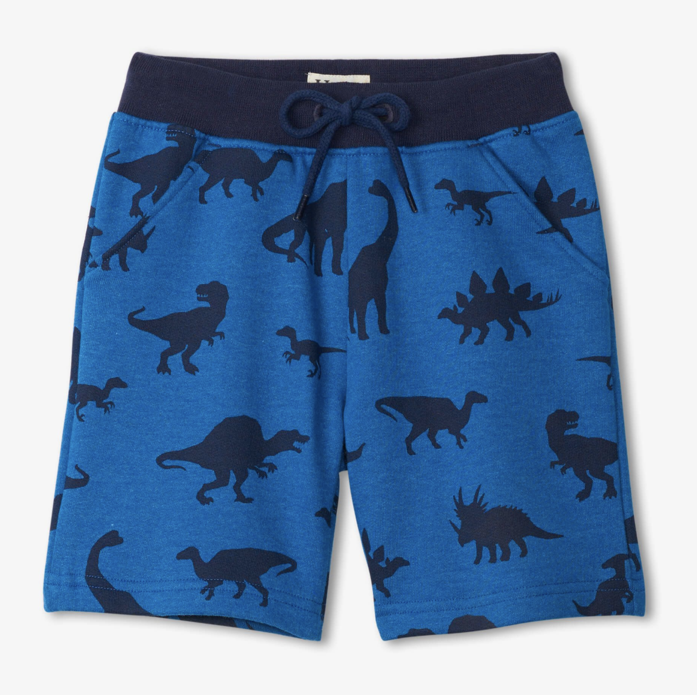 Dino silhouettes terry shorts
