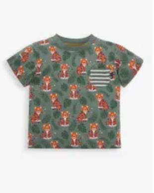 Tiger Print T-Shirt 12-18 mos