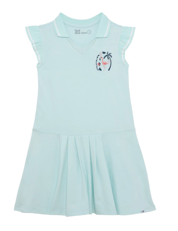 Blue Glass Polo Dress 