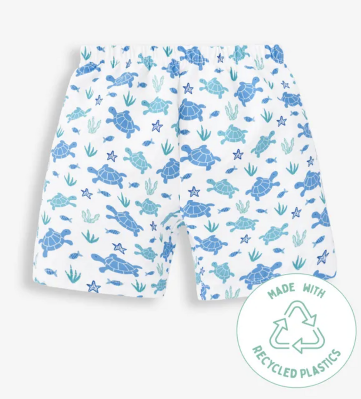 Turtle Swim Shorts with Intergral Nappy 12-24 mos.