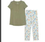 Raptor Round Your Finger Nursing Pajamas