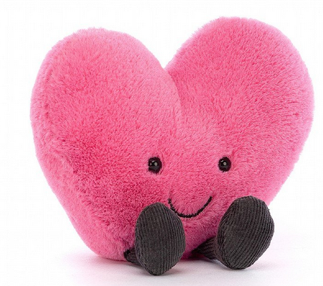 Amusable hot pink heart