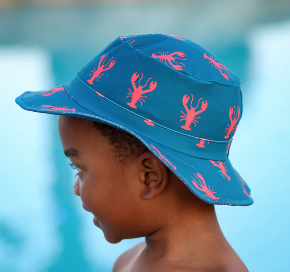 Youth Bucket Hat (lobster) ages 1-8 years