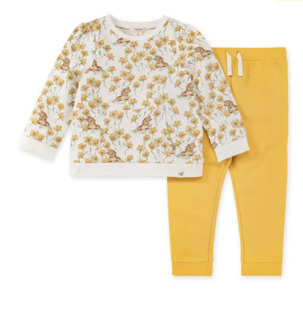 Once Upon A Time Shoe French Terry Top & Pant set