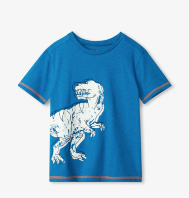 Glow in the Dark Dino graphic Tee