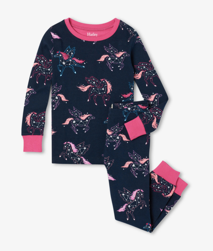 Pegasus Constellations Organic Cotton Raglan Pj&#39;s