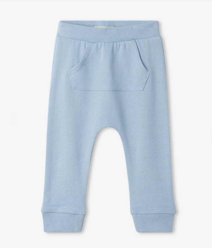 Light Blue Kanga Pocket Joggers