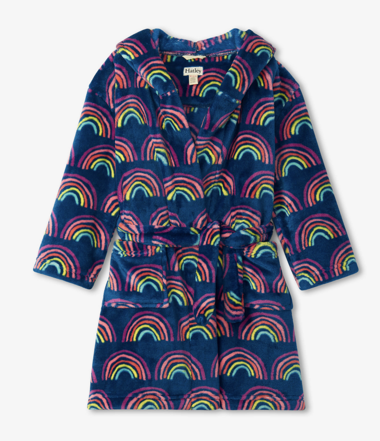 Rainbow dreams fleece robe