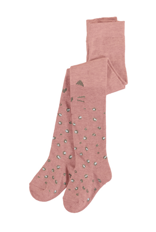 Mayoral Jacquard tights in blush