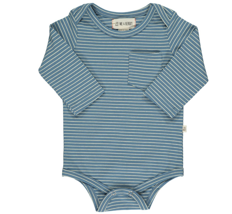 Striped Tellico onsie/tee