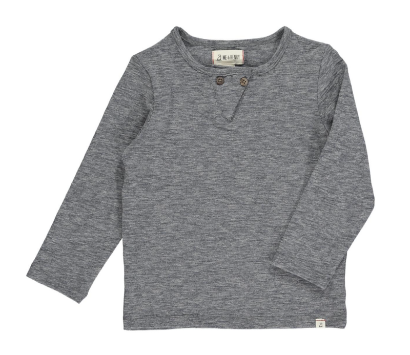 Grey Braden Slub Top