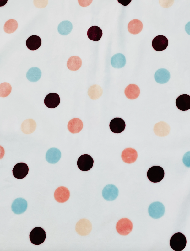 MROB multi-dot/burgundy
