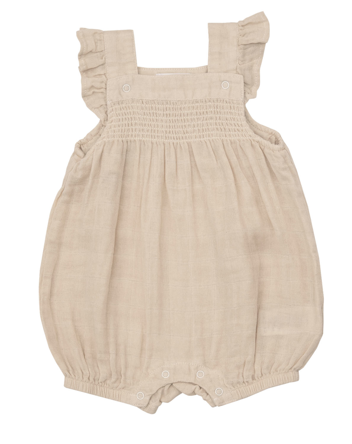 Smocked Shortie Overalls Angel Dear