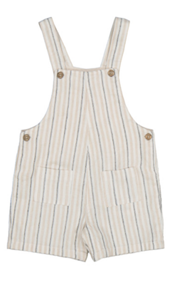 1634 striped linen overall