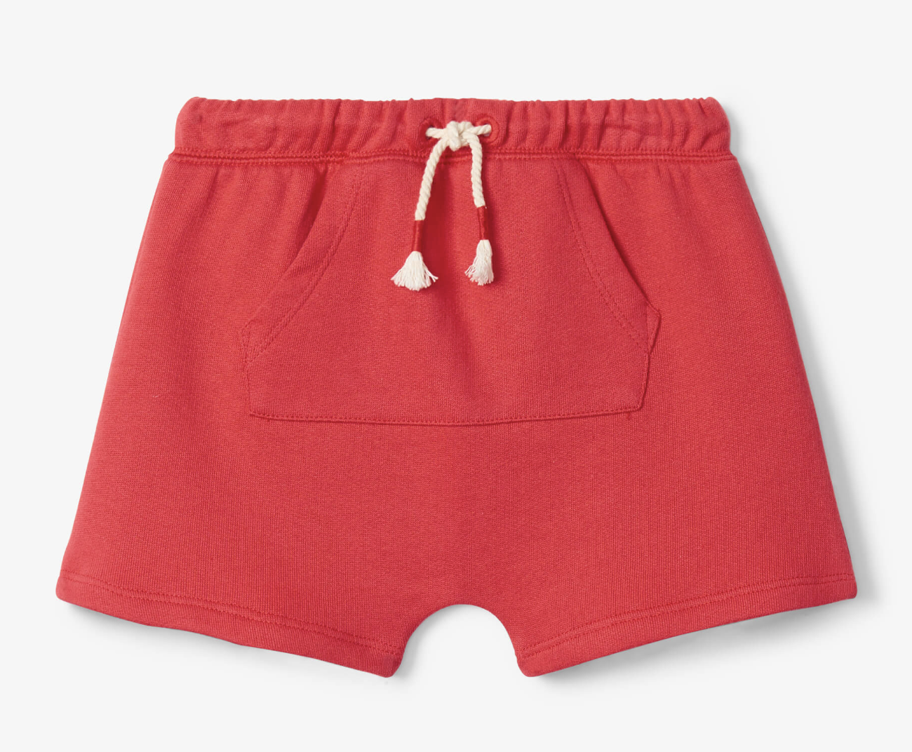 Nautical red toddler kanga shorts