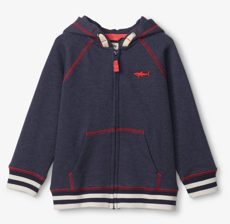 Nautical raglan hoodie