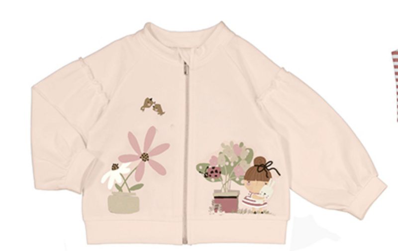 blush zip up track jacket 1897