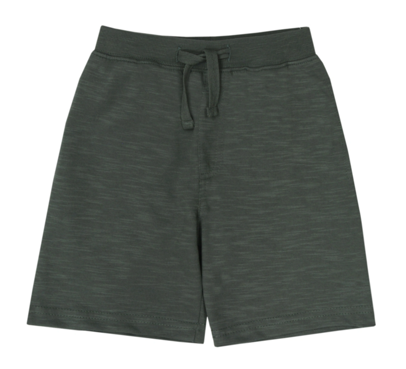Terry pull on shorts w/pocket forest