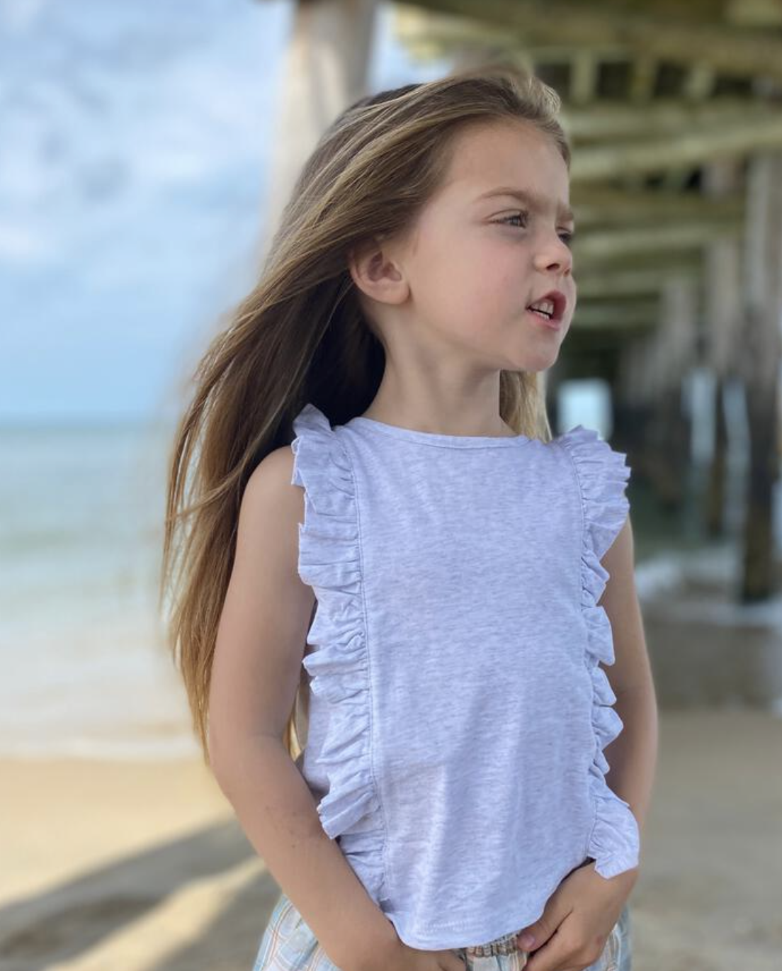 Pippin Tank light grey