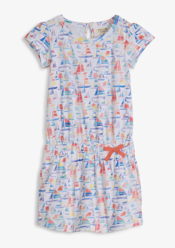Painted Sailboats dress
