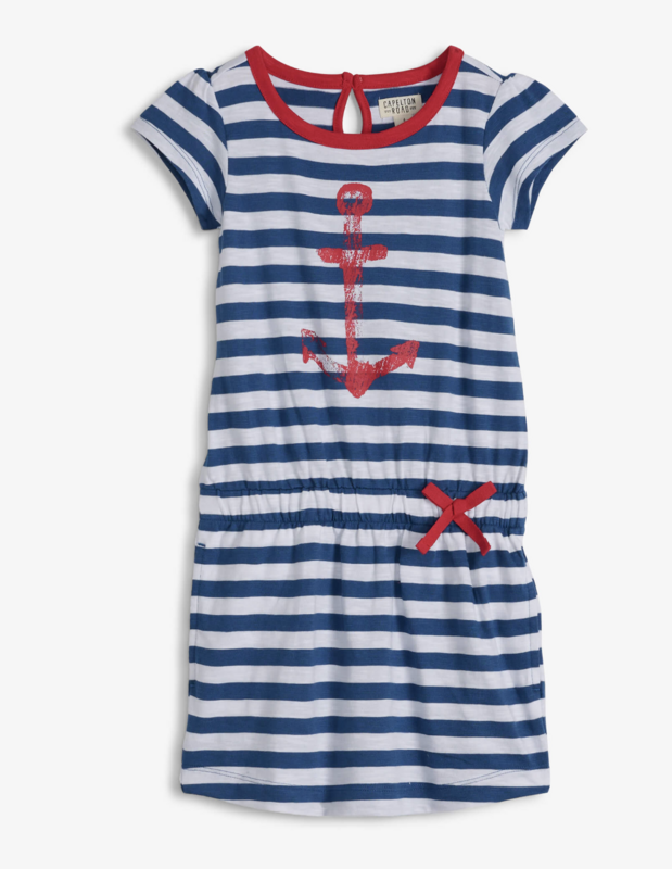Nautical stripes dress