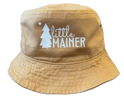 Little Mainer bucket hat