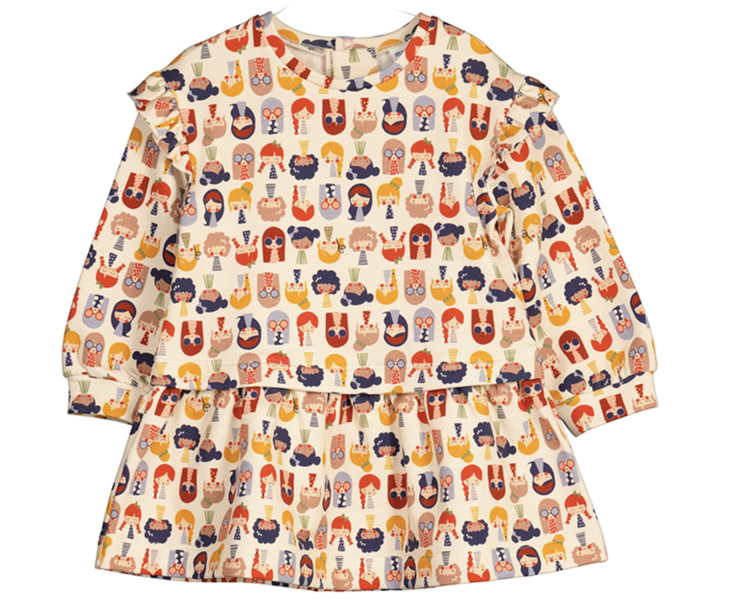 2994  all the girls fleece dress 