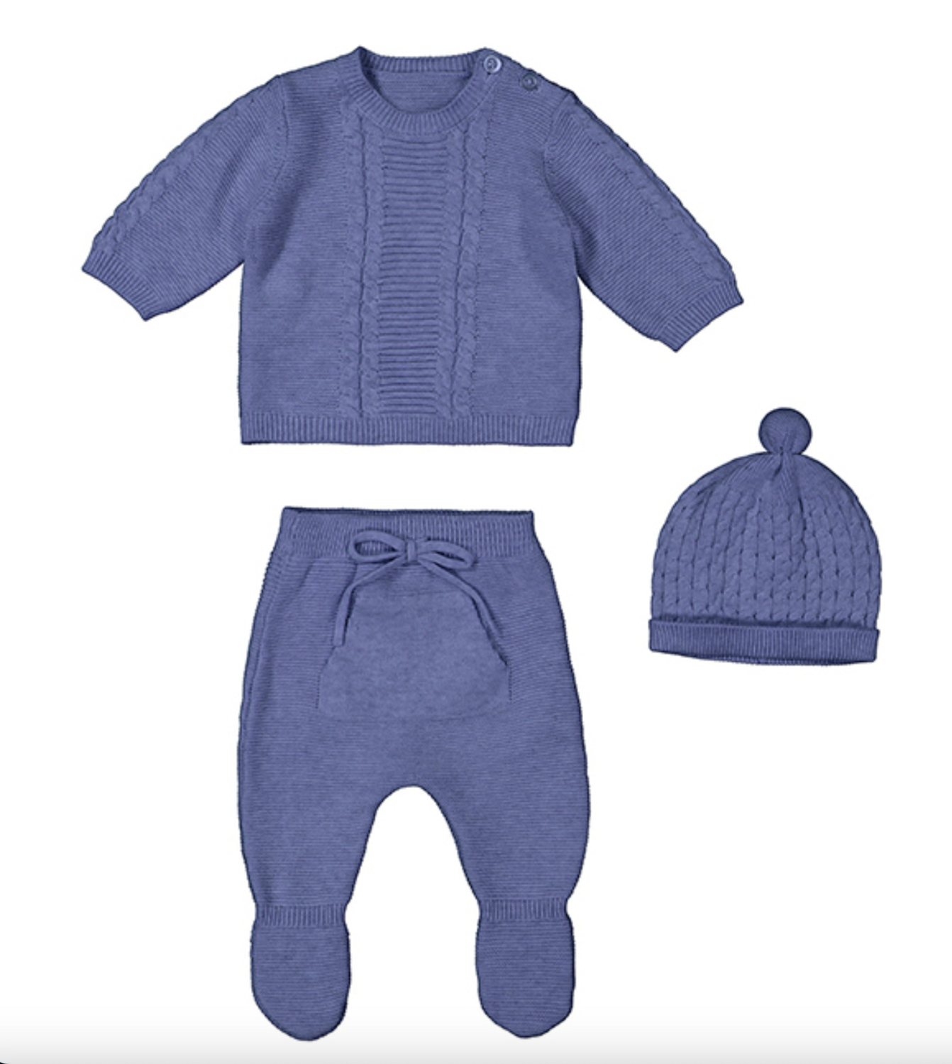 2507 Knit set 100 % Cotton 3 piece